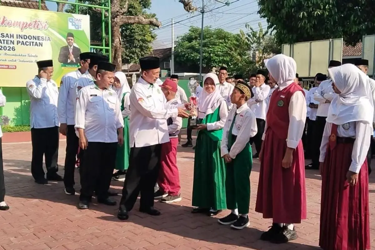 Ukir Prestasi OMI 2026, Siswa MI GUPPI Pagerlor 1 Sudimoro Pacitan Sabet Juara Harapan 2 IPAS