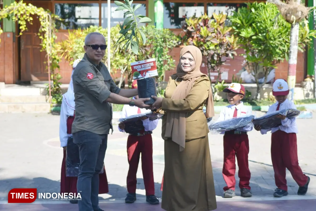Integrity Tree Planting Movement at Batu City Elementary School