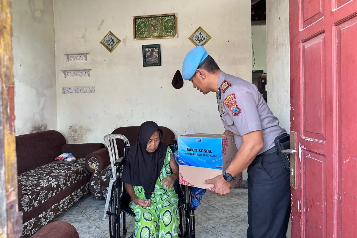 15 Keluarga di Wonosari Terima Paket Sembako dari Propam Polresta ...