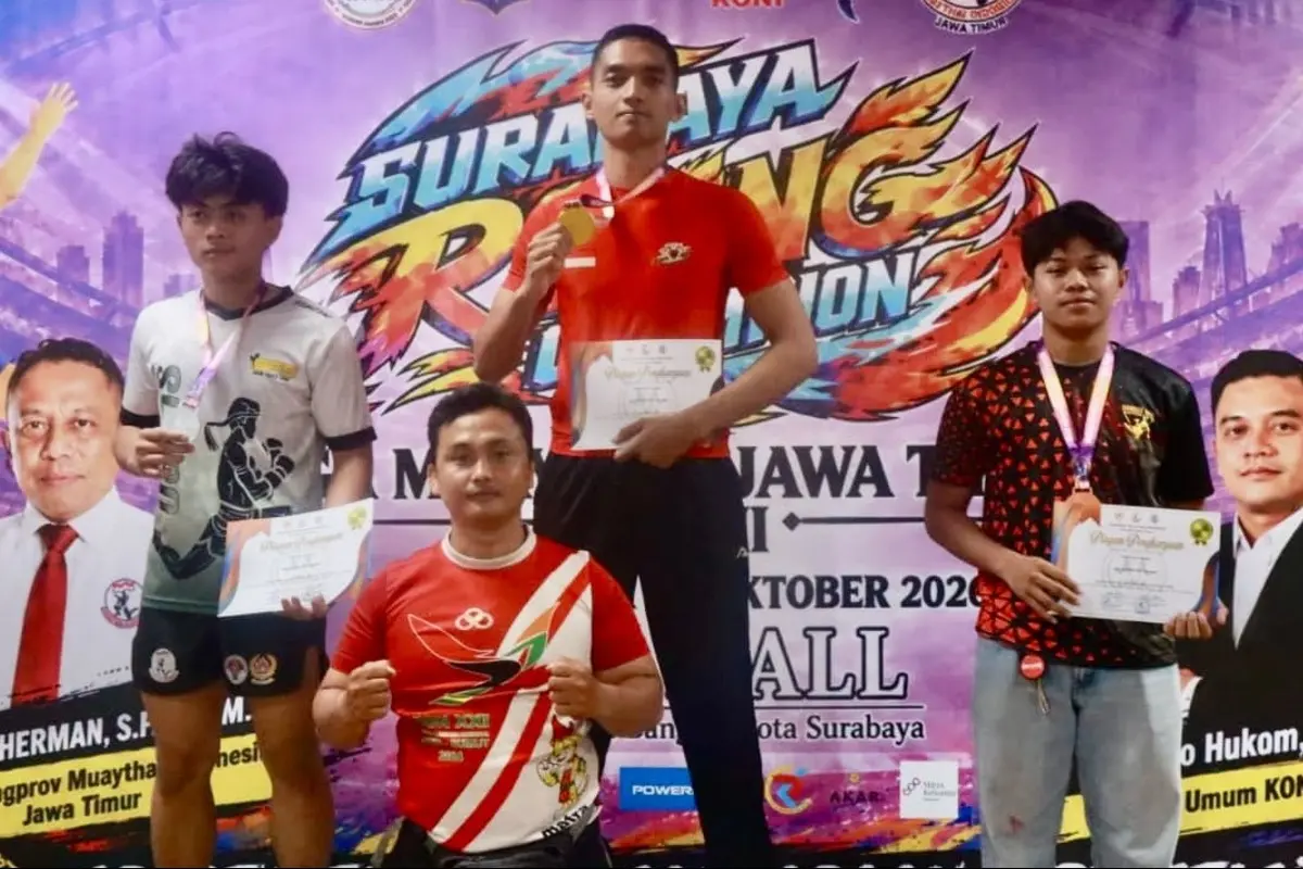 Muaythai Sidoarjo Panen Medali, Kekuatan Atlet Mulai Dipetakan untuk Porprov 2027