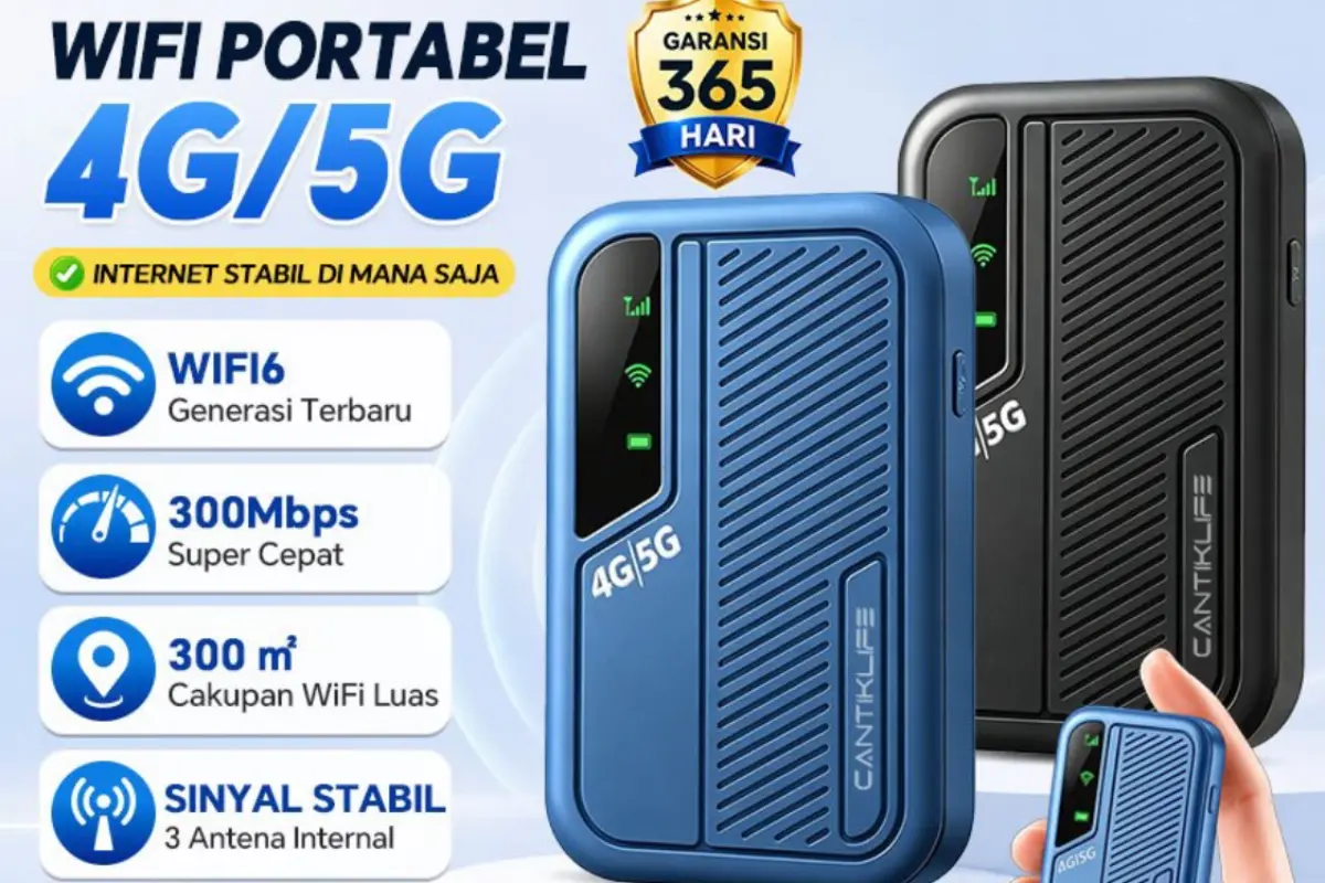 Modem WiFi Portable, Solusi Internet Praktis untuk Kerja, Kuliah, dan ...