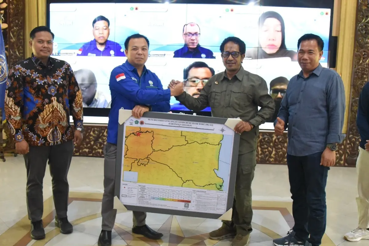 Antisipasi Ancaman Gempa, BMKG Gelar Sekolah Lapang di Sidoarjo