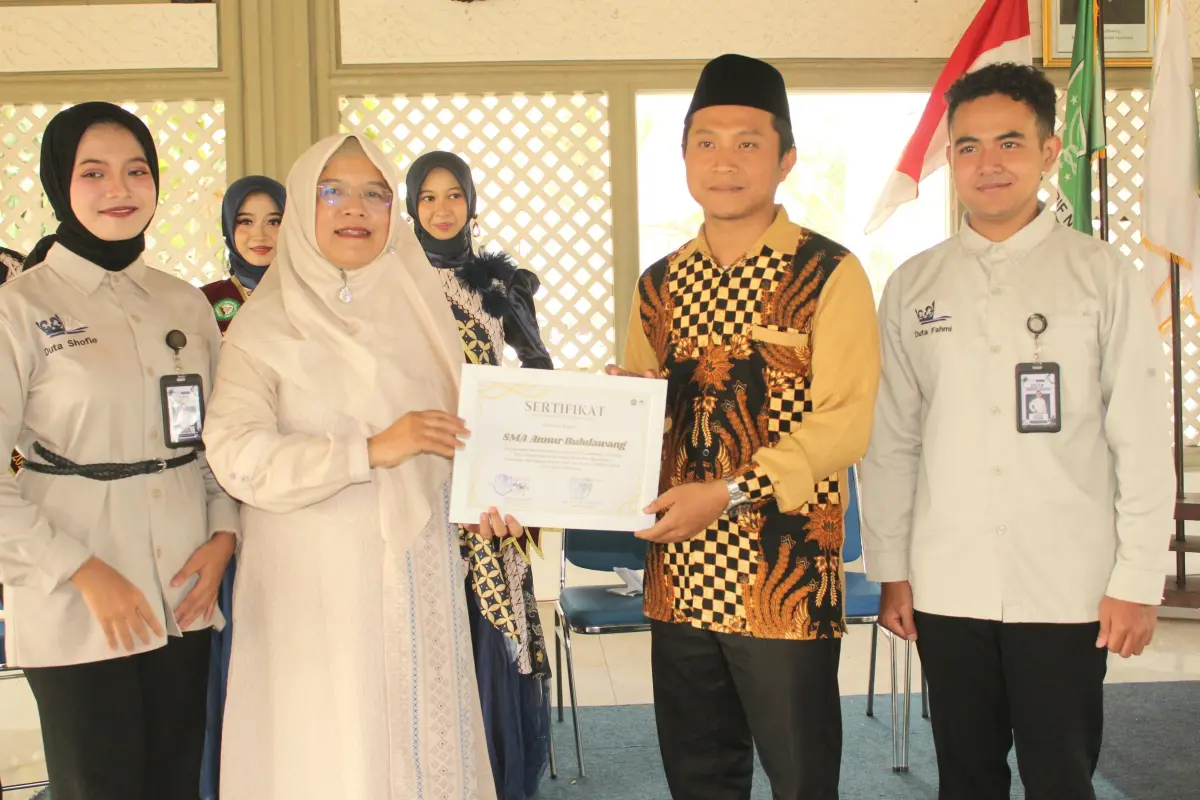 Melalui Library Roadshow Unisma, SMA An Nur Bangun Semangat Literasi ...