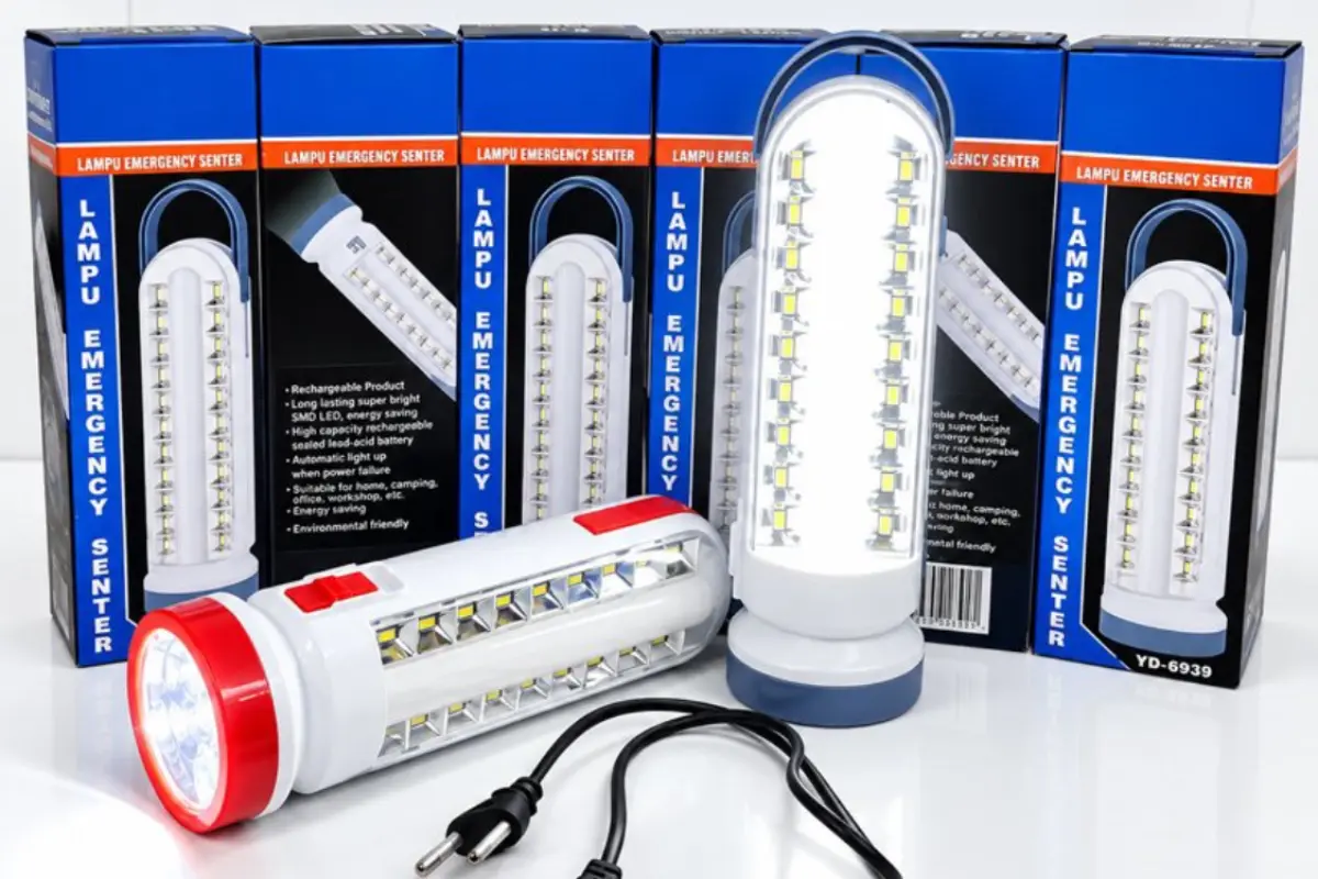 Senter Zoom Lampu Emergency, Solusi Penerangan Praktis untuk Rumah ...
