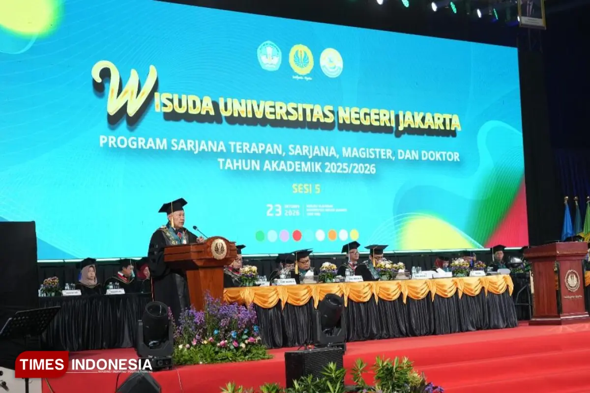 UNJ Wisuda 725 Lulusan di Sesi Kelima, Rektor Pesan Keberhasilan Harus ...
