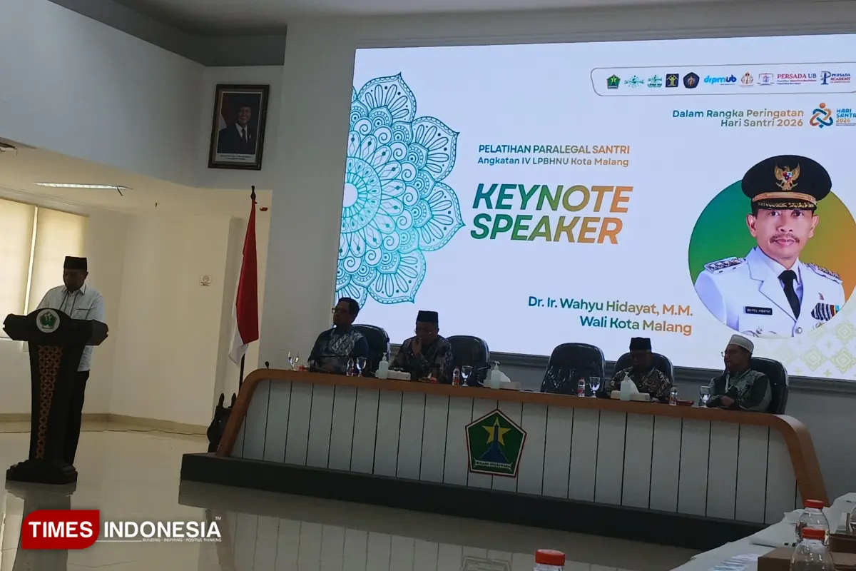 LPBH NU Kota Malang Cetak Paralegal Santri Angkatan IV, Wali Kota Wahyu ...