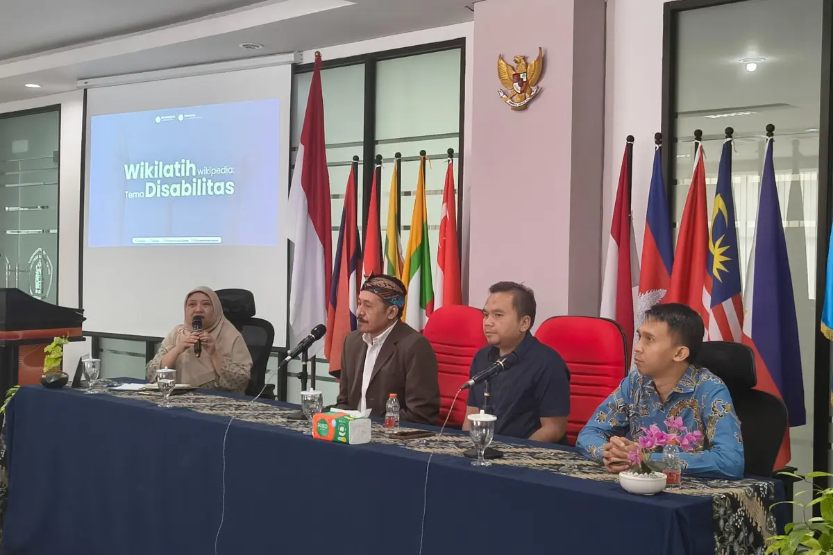 WikiLatih Wikipedia, Upaya FISIP UB Dorong Mahasiswa Difabel ...