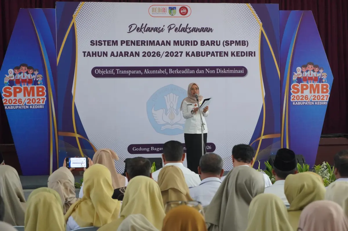 Bupati Kediri Minta SPMB Harus Dilakukan Secara Adil, Terbuka, dan Dapat Dipertanggungjawabkan